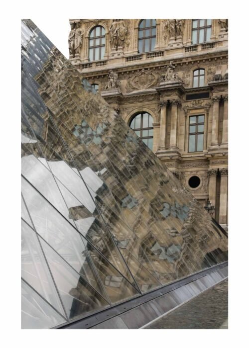 Louvre - Parijs - Stadsfotografie Poster