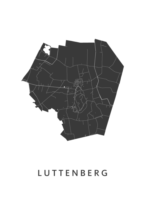 Luttenberg Stadskaart Poster Kopen