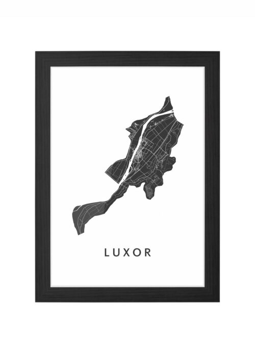 Luxor Ingelijst in Zwart lijst Kopen | Kunst in Kaart