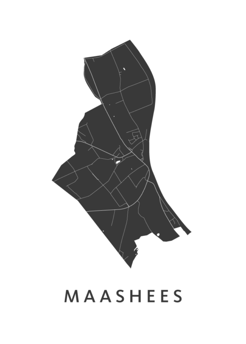 Maashees Kaart Poster
