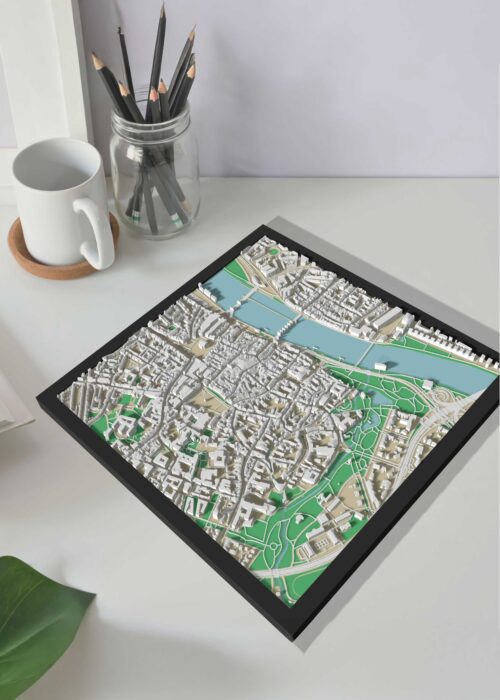 3D Stadskaart - Maastricht bioplastic