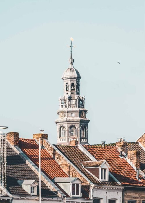 Gemeentehuis — Fotografie Poster