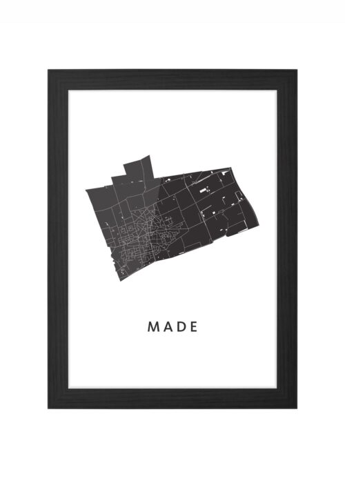 Made Ingelijst in Zwart lijst Kopen | Kunst in Kaart