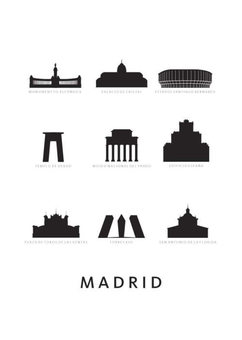 Madrid - Architectuur - Wit