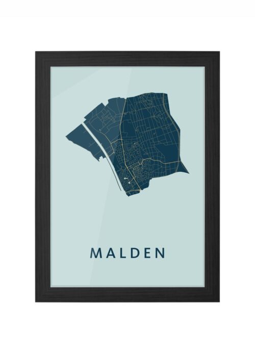Malden Prussian Ingelijst in Zwart lijst Kopen | Kunst in Kaart
