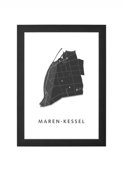 Maren-Kessel Ingelijst in Zwart lijst Kopen | Kunst in Kaart
