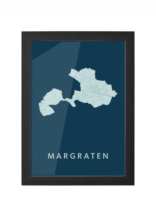 Margraten Feldgrau Ingelijst in Zwart lijst Kopen | Kunst in Kaart