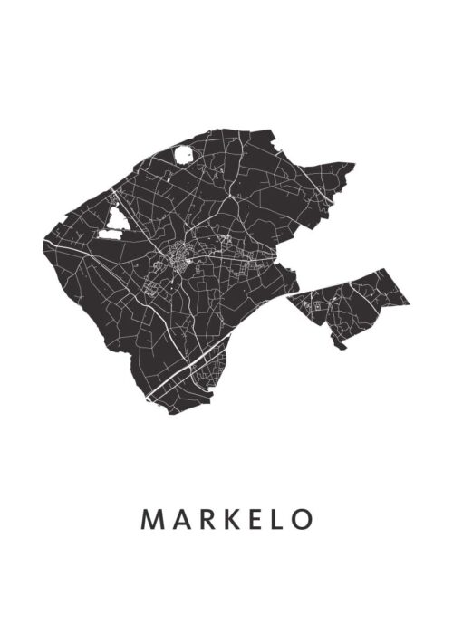 Markelo Stadskaart Poster Kopen