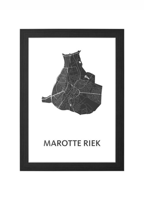 Marotteriek Carnaval Ingelijst in Zwart lijst Kopen | Kunst in Kaart