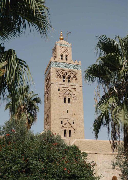 Koutoubia-moskee II — Fotografie Poster
