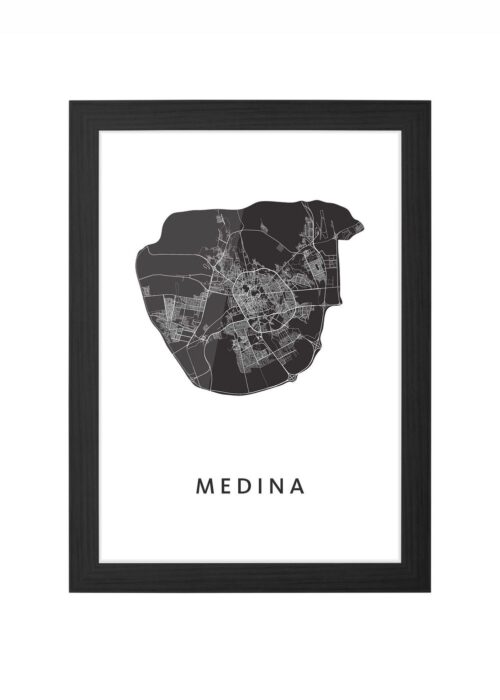 Medina Ingelijst in Zwart lijst Kopen | Kunst in Kaart
