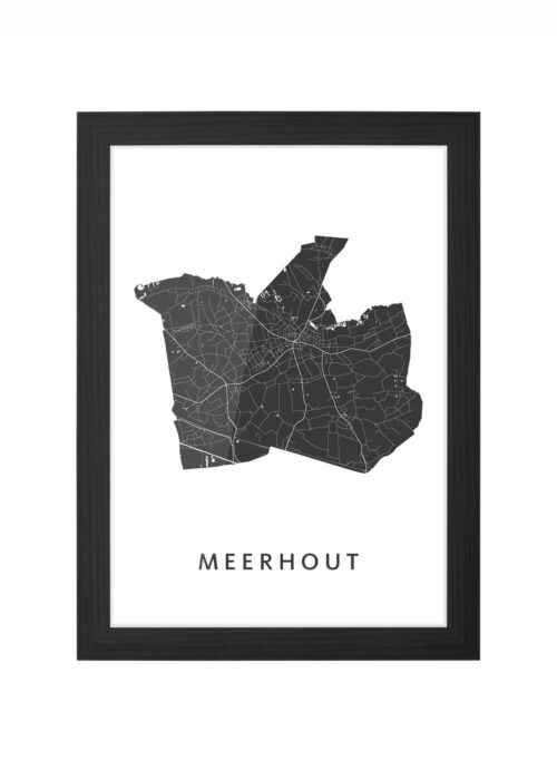 Meerhout Ingelijst in Zwart lijst Kopen | Kunst in Kaart