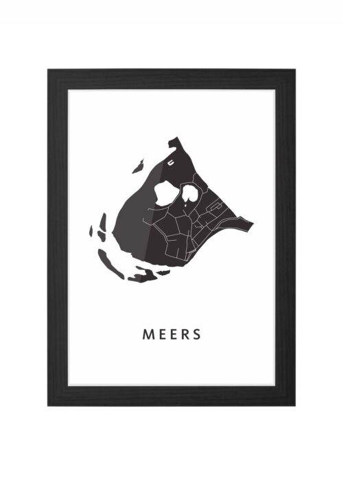 Meers Ingelijst in Zwart lijst Kopen | Kunst in Kaart
