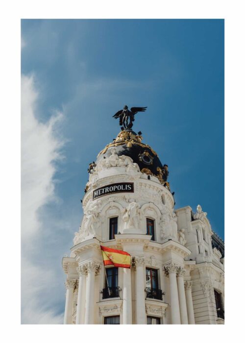Metropolis - Madrid Fotografie Poster