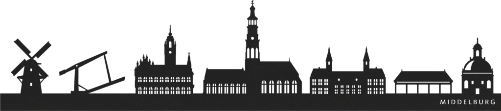 Middelburg zwarte skyline