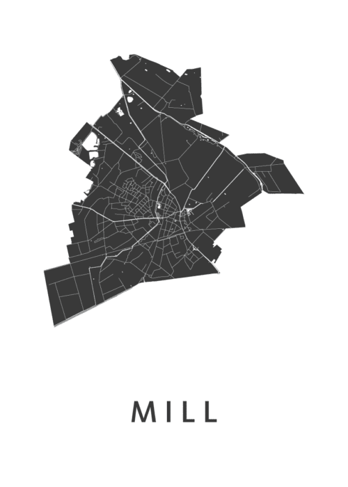 Mill Stadskaart Poster Kopen