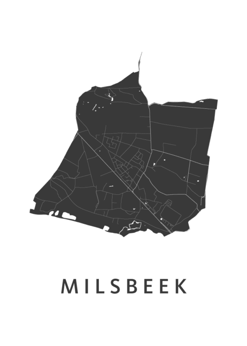 Milsbeek Stadskaart
