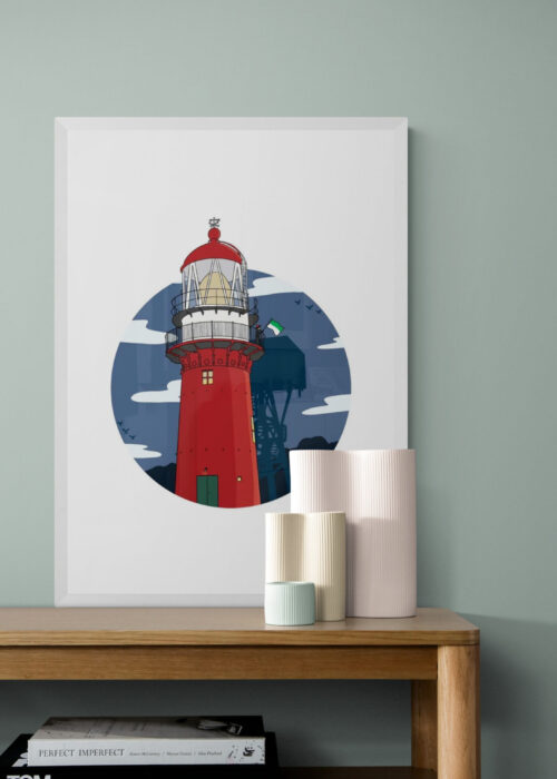 Vuurduin Vlieland Poster