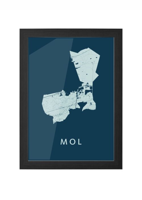 Mol Feldgrau Ingelijst in Zwart lijst Kopen | Kunst in Kaart