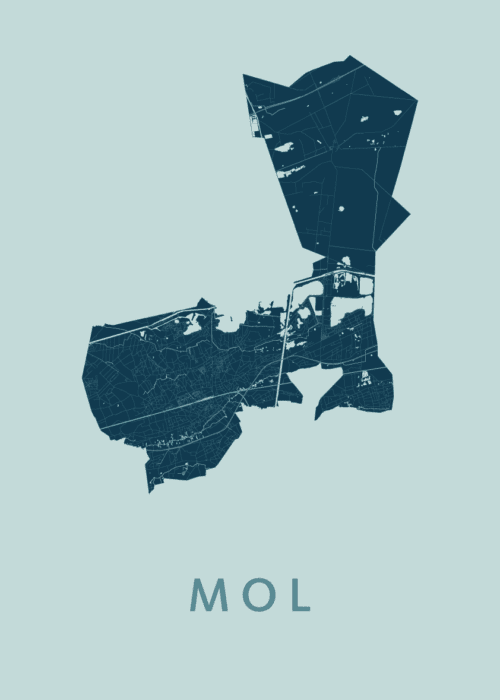 Mol Mint Stadskaart Poster Kopen