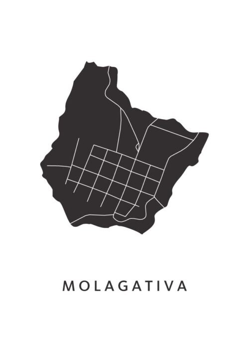 Molagavita Stadskaart Poster Kopen