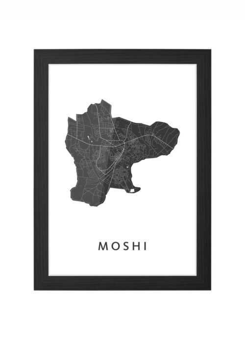 Moshi Ingelijst in Zwart lijst Kopen | Kunst in Kaart