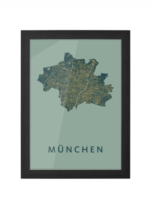 München Amazon Stadskaart Poster Kopen