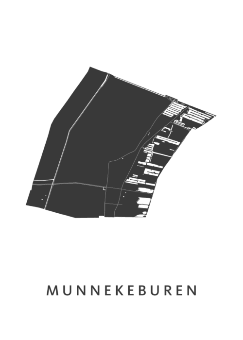 Munnekeburen Stadskaart Poster Kopen