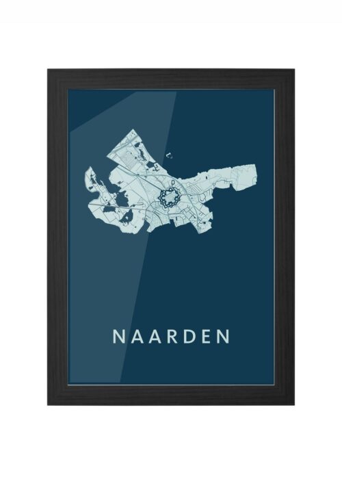 Naarden Feldgrau Ingelijst in Zwart lijst Kopen | Kunst in Kaart
