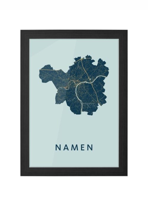 Namen Prussian Ingelijst in Zwart lijst Kopen | Kunst in Kaart
