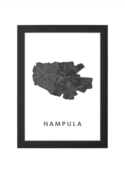 Nampula Ingelijst in Zwart lijst Kopen | Kunst in Kaart