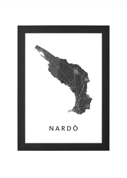 Nardò Ingelijst in Zwart lijst Kopen | Kunst in Kaart