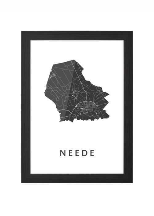 Neede Ingelijst in Zwart lijst Kopen | Kunst in Kaart