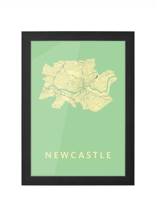 Newcastle Spring Ingelijst in Zwart lijst Kopen | Kunst in Kaart