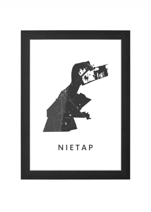 Nietap Ingelijst in Zwart lijst Kopen | Kunst in Kaart