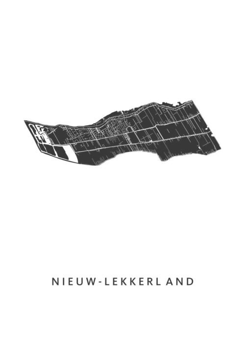 Nieuw-Lekkerland Stadskaart