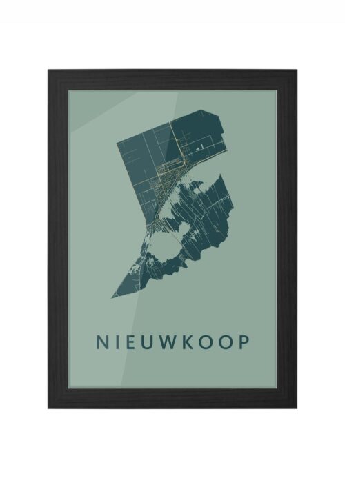 Nieuwkoop Amazon Ingelijst in Zwart lijst Kopen | Kunst in Kaart