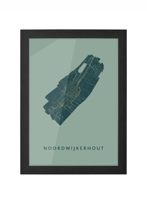 Noordwijkerhout Amazon Ingelijst in Zwart lijst Kopen | Kunst in Kaart