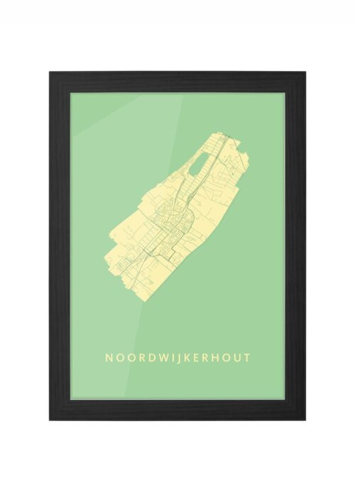 Noordwijkerhout Spring Ingelijst in Zwart lijst Kopen | Kunst in Kaart