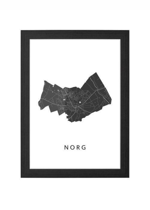 Norg Ingelijst in Zwart lijst Kopen | Kunst in Kaart