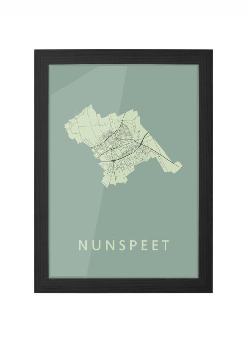 Nunspeet Olive Ingelijst in Zwart lijst Kopen | Kunst in Kaart