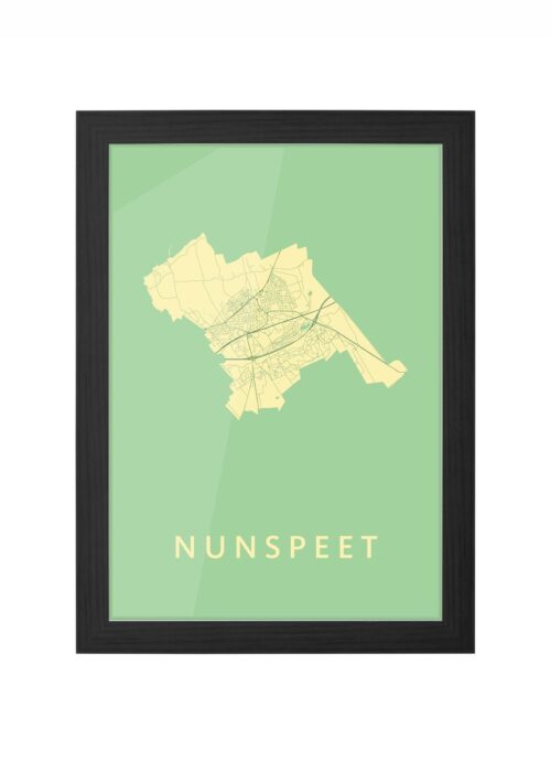 Nunspeet Spring Ingelijst in Zwart lijst Kopen | Kunst in Kaart