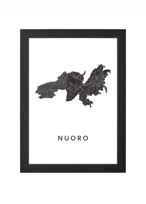 Nuoro Ingelijst in Zwart lijst Kopen | Kunst in Kaart