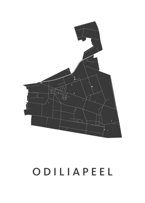 Odiliapeel Stadskaart