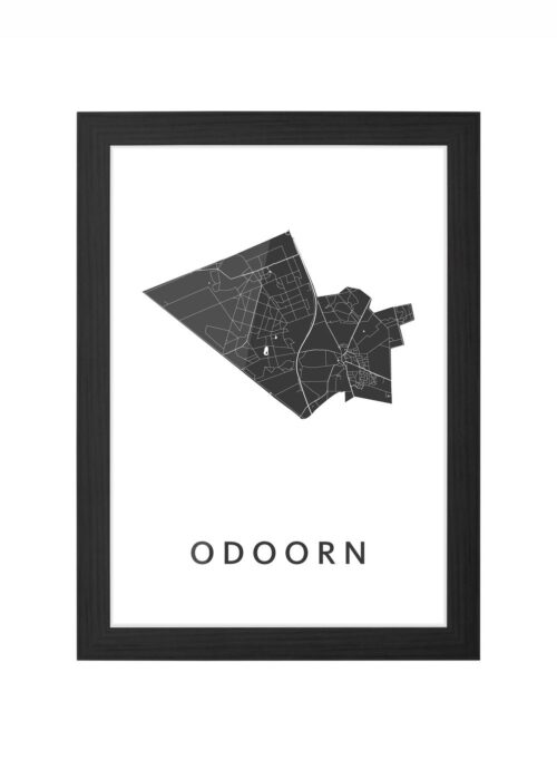 Odoorn Ingelijst in Zwart lijst Kopen | Kunst in Kaart