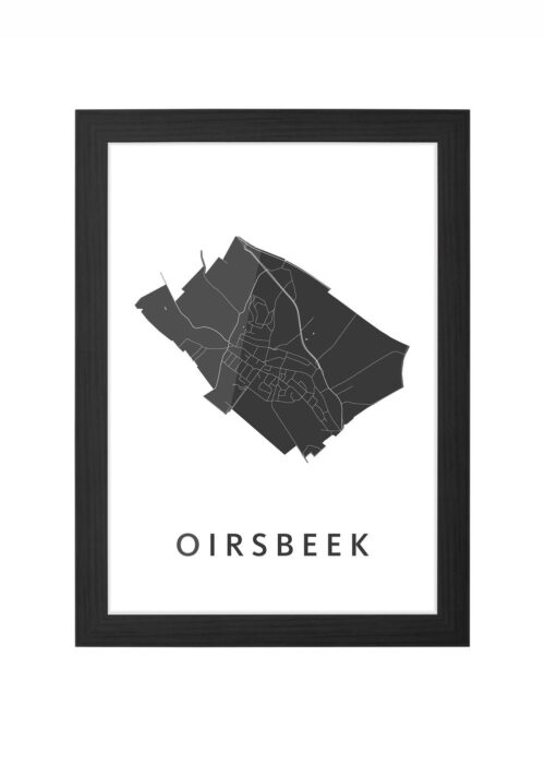 Oirsbeek Ingelijst in Zwart lijst Kopen | Kunst in Kaart