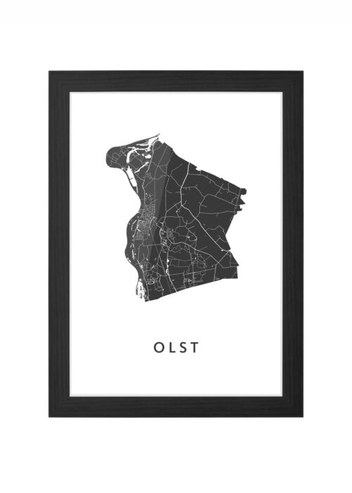 Olst Ingelijst in Zwart lijst Kopen | Kunst in Kaart