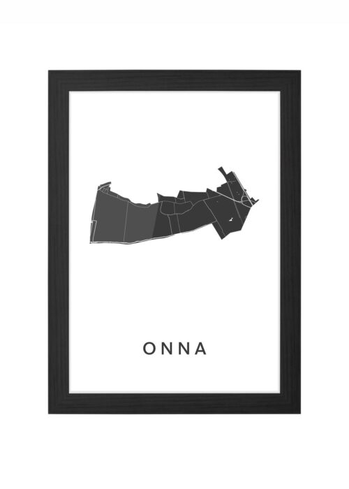 Onna Ingelijst in Zwart lijst Kopen | Kunst in Kaart