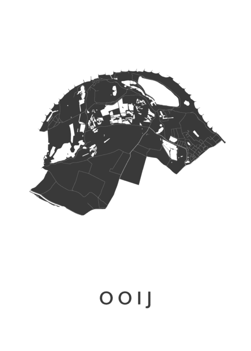 Ooij Stadskaart