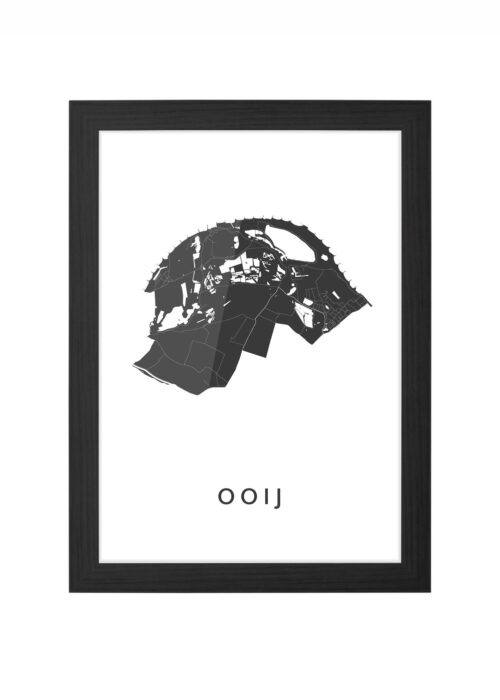 Ooij Ingelijst in Zwart lijst Kopen | Kunst in Kaart
